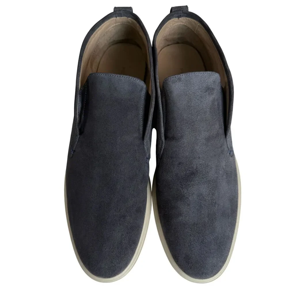 PETER MILLAR  Excursionist Slip-On Chukka Suede Leather Boot Blue Men's Size 11M